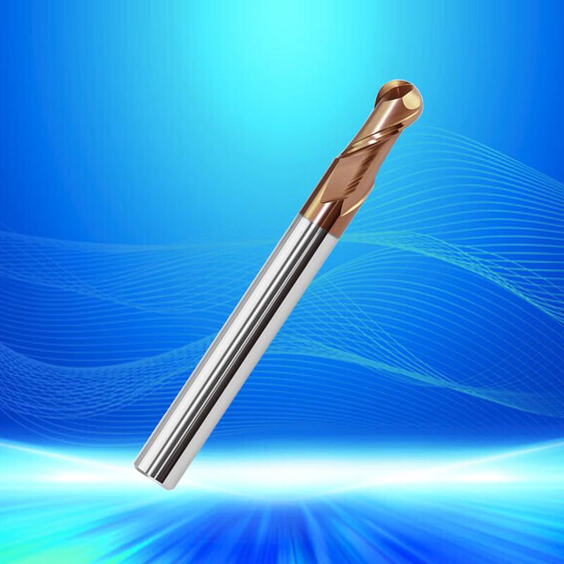 ZCC.CT Carbide Two-Flute Ball End Mill