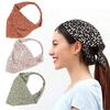 Printed Triangular Headband Bohemian Headband Elastic Headband Women's Dust-proof Headscarf Wholesale Creative Gifts