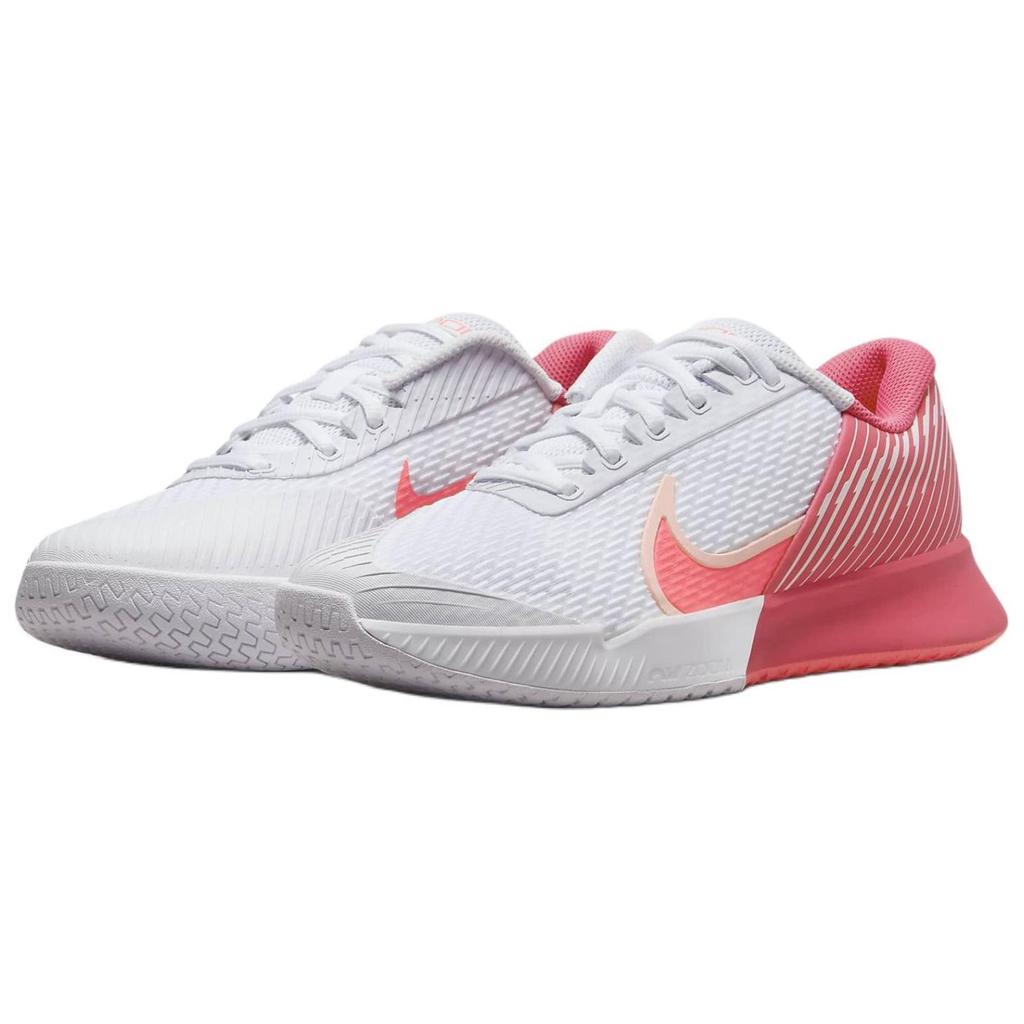 Nike Court Air Zoom Vapor Pro 2 HC White Aster Pink Women Sneakers Crimson-Tint Hot-Punch DR6192-107