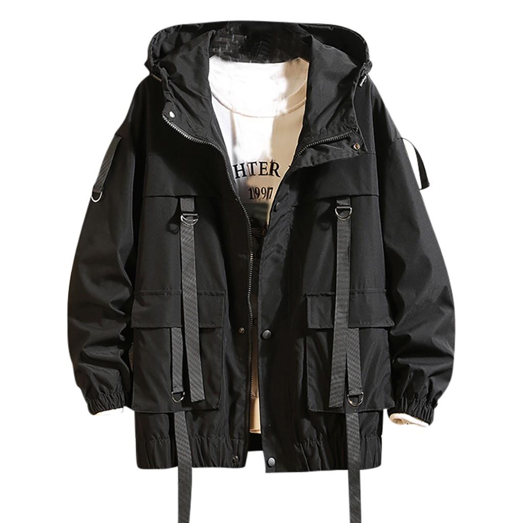 Для мужчин осенью и зимой цветное пальто с большим кодом