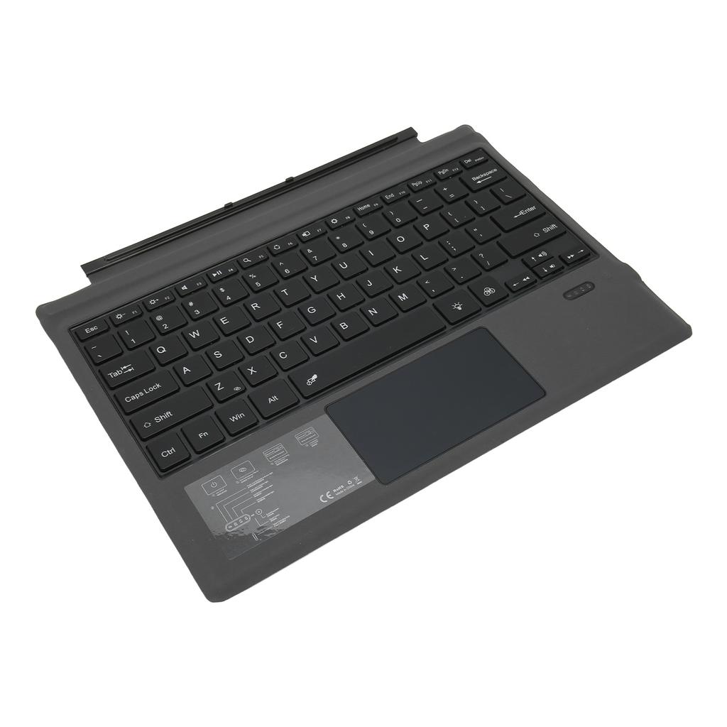 Wireless Bluetooth Keyboard Ultra Thin Portable 7 Color Backlight Keyboard with Touchpad for