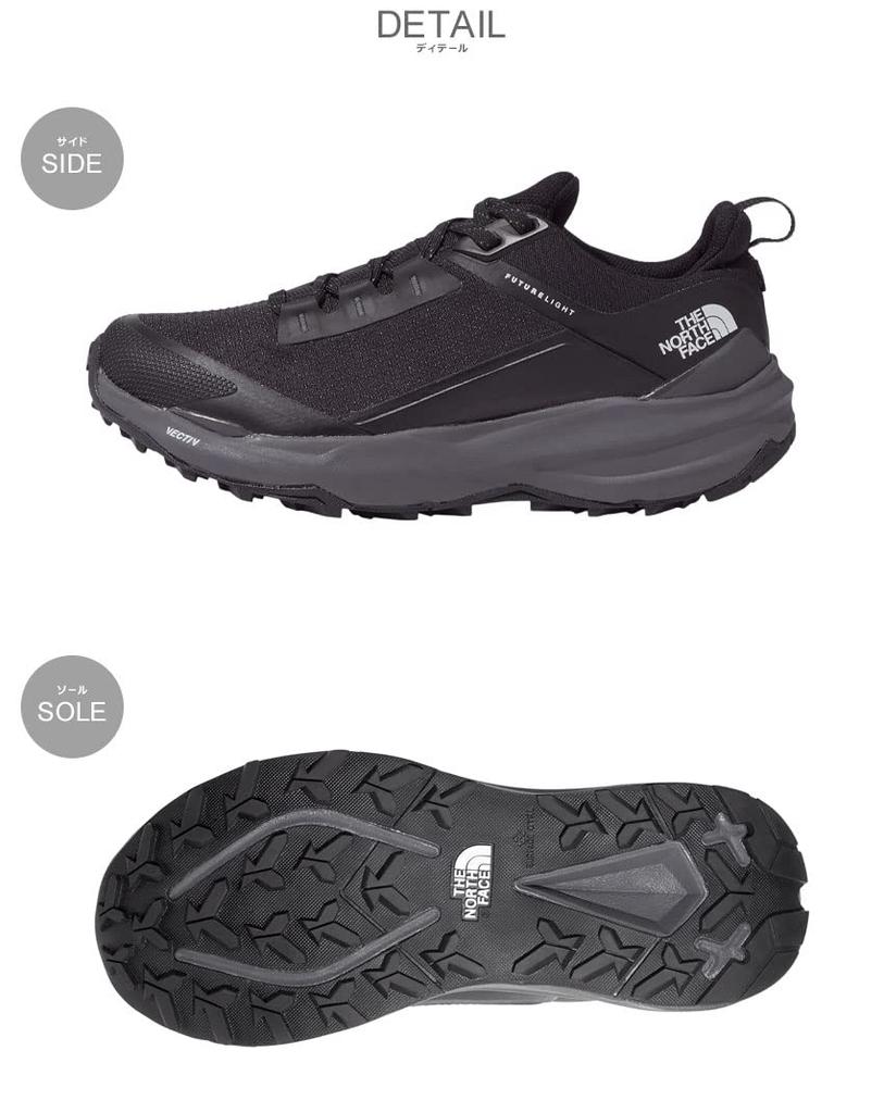 North Vective Exploris II Future Light White см [The Face] Женский Песчаник/Гардения 22,5