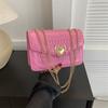Женская сумка Модная цепочка Сумка на плечо Зарубежный стиль Сумка-мессенджер Модная универсальная Любовь Маленькая квадратная сумка Тренд