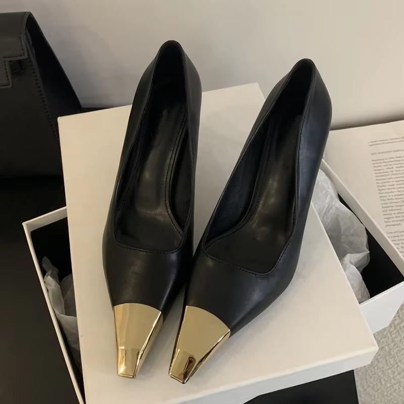 Модная дизайнерская обувь Eilyken Весна Женские сексуальные туфли-лодочки с острым носком и тонким низким каблуком Элегантные банкетные туфли-мюли Zapatos Mujer