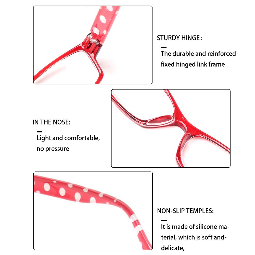 Turezing Fashion Print Flower Frame Reading Glasses For Women with Spring Hinge Men HD Presbyopia Reader Optical Eyeglass