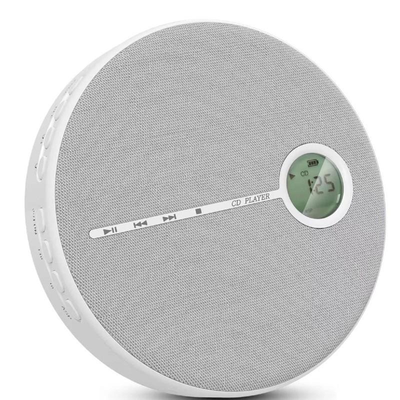 Портативный Bluetooth-приемник Многофункциональный CD-плеер USB-плеер Двойные стереодинамики