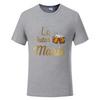 French Evg Team Married Tops Single Farewell Bachelor Oversized Tshirt Future Groom Cotton Tshirt Fashion Beer Unisex Tops Tees