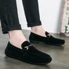 Doudou Shoes Men's Doudou Shoes One Pedal Men's Shoes Tide Sleeve Men's Cloth Shoes Versatile Lazy Shoes Casual Korean Edition Popular