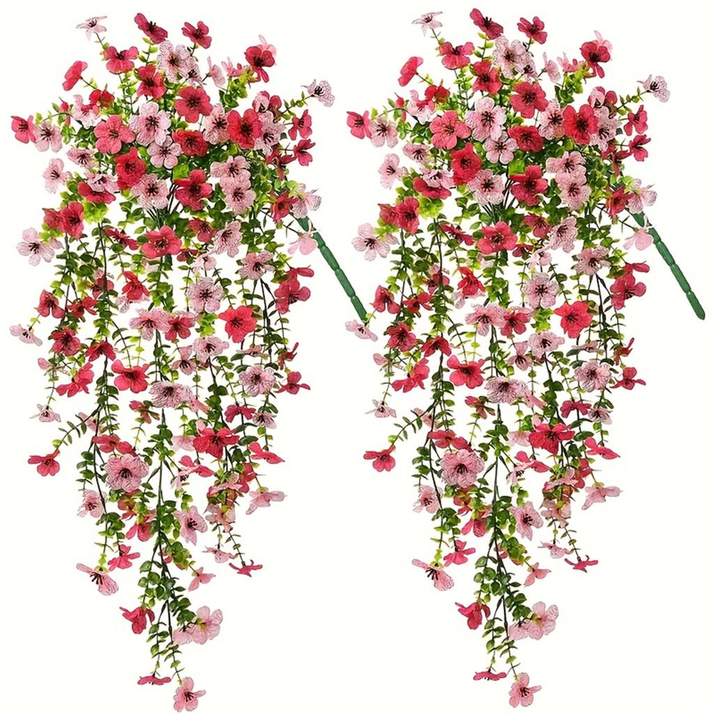 1 шт/2 шт изысканные реалистичные шелковые ромашки подвесные цветы для улицы искусственные растения цветок орхидеи