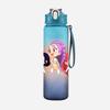 Cartoon K-Pop Demon Hunters Printed 750Ml Water Bottle Large Capacity Drinking Cup Portable Outdoor Sports Water Cup Children Gift