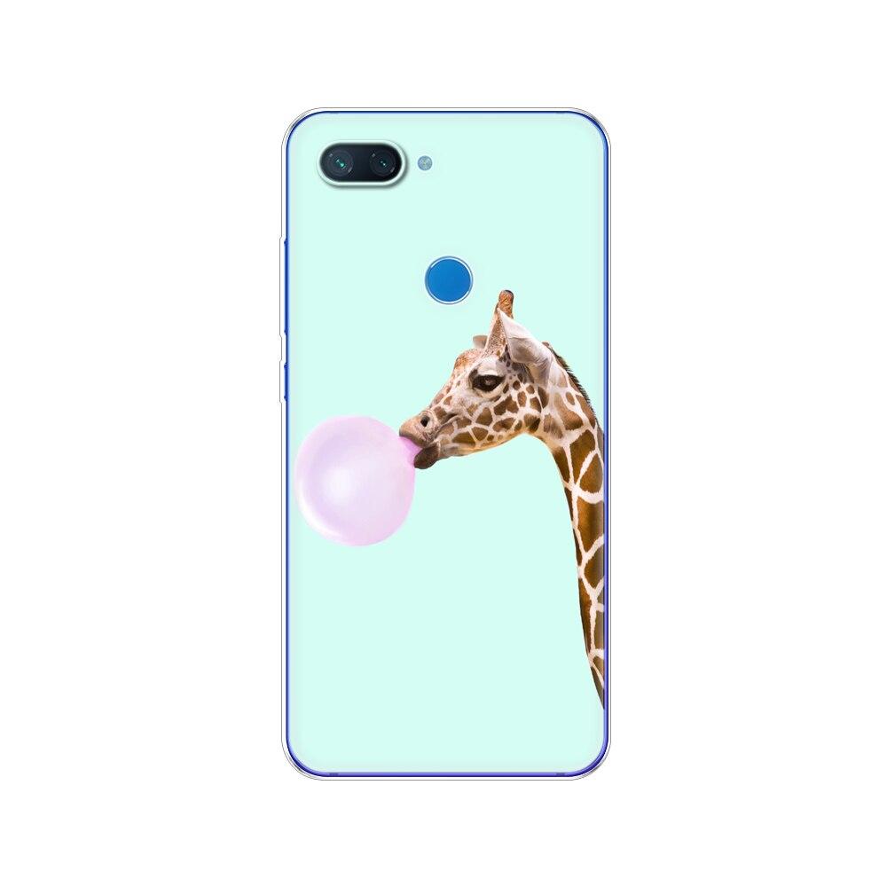 Силиконовый чехол для xiaomi mi 8 LITE, чехол 6,26 дюйма, прозрачный чехол из ТПУ для xiaomi mi 8 lite, задняя крышка для xiaomi mi 8, чехол, сумка-капа