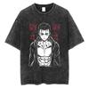 Anime Attack On Titan Eren Jaeger Print T-shirts Tee Men Women Vintage Manga Oversized Casual T Shirt Harajuku Male Tshirt