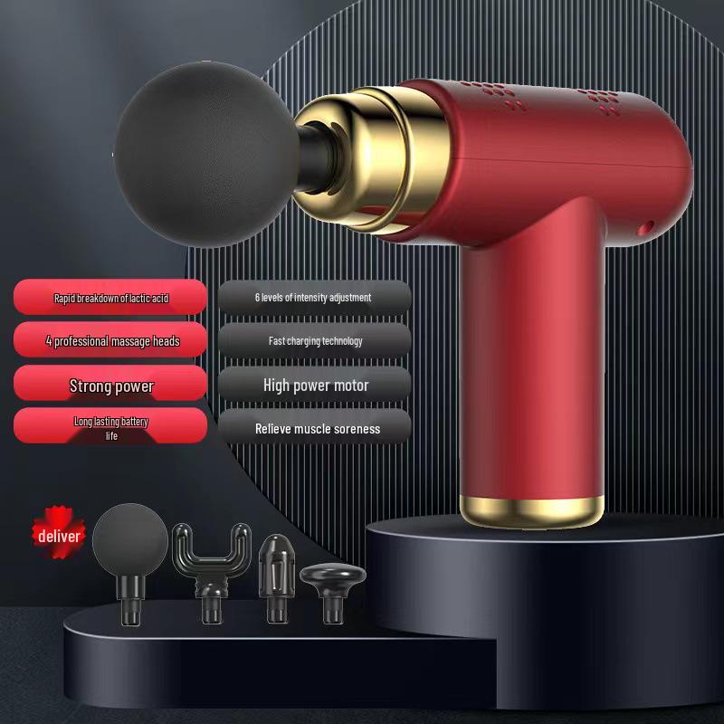 Мини Электрический Фасциальный Пистолет для Расслабления Мышц и Фитнеса