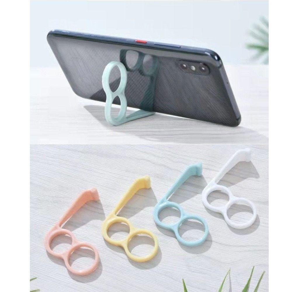 5Pcs/Set Non-slip Finger Ring Holder Phone Handheld Holder for iPhone/ Xiaomi /Samsung Desktop