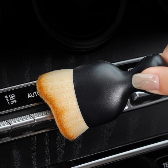 Набор щеток для чистки салона автомобиля, 2 шт., глубоко проникает в вентиляционные отверстия, держите ваш автомобиль в чистоте и порядке, щетки для салона автомобиля