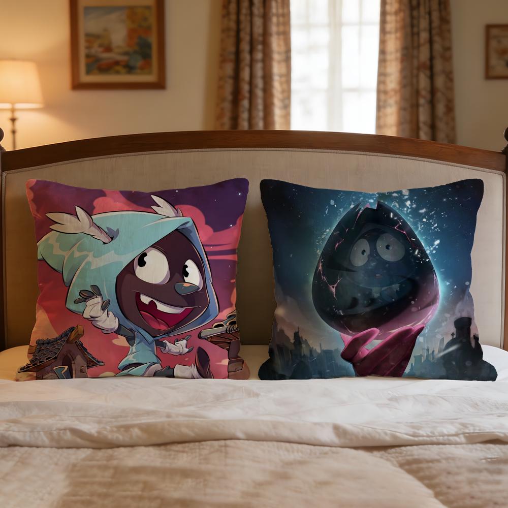 Game Dofus Cushion Cover 1Pcs Decorative Covers Soft Cushion Case For Sofa Couch Decor 40X40 45X45 Pillowcases