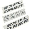 Черный / Хромированный Верхний Капот 3D Эмблема Для Explorer Sport Передние Буквы Аксессуары