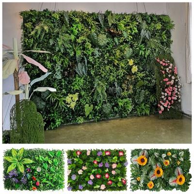 60*40 см Искусственная стеновая панель из растений Цветочная DIY Искусственный ковер из эвкалипта Реалистичный Вечная жизнь Искусственный коврик из зеленой травы