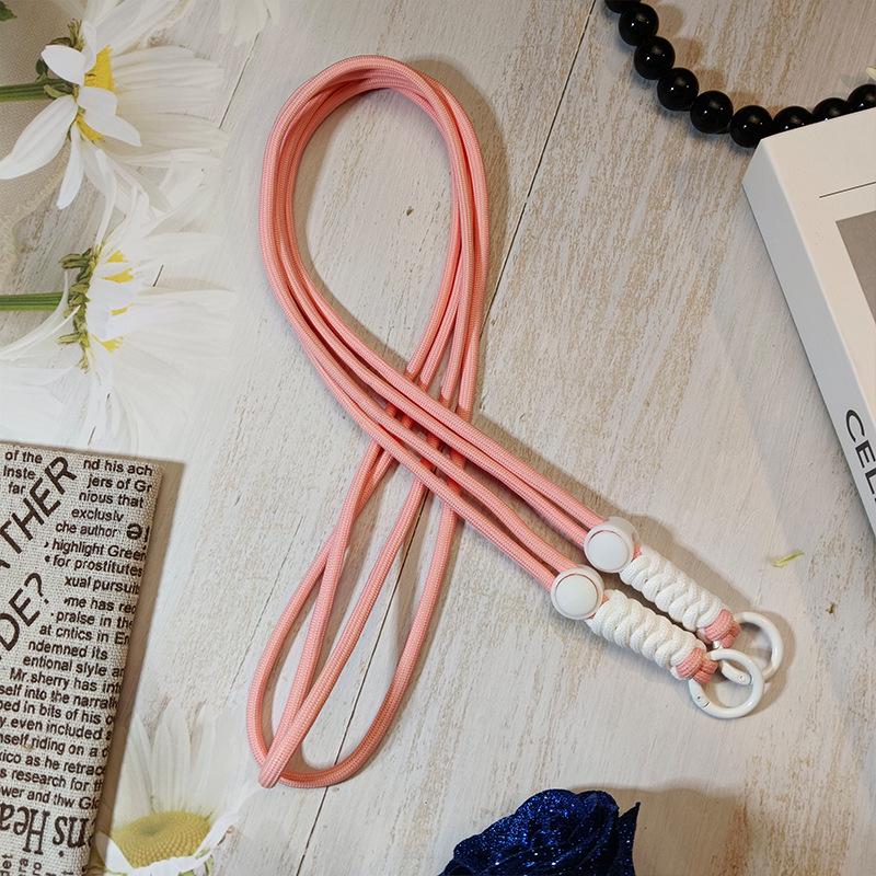 Регулируемый плетеный кроссбоди шнурок для телефона с защитой от потери, с задним зажимом и ремешком для лыжной перчатки