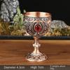 European Style Wine Glasses Metal White Wine Cup Creative Drink Cup