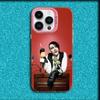 Чехол для телефона Singer M-Marilyn Manson для iPhone 16,15,14,13,12,11,Mini,Pro,MAX Розовый Матовый Силиконовый Чехол
