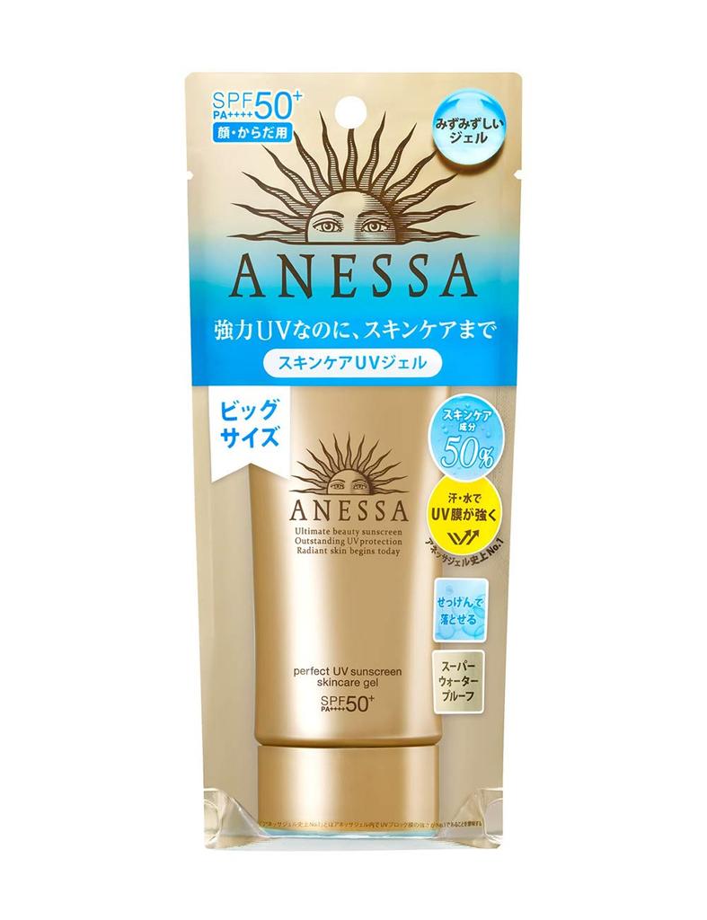 ANESSA Гель для ухода за кожей с защитой от УФ-лучей Perfect UV Skincare Gel a Цитрусовое мыло 90 г Солнцезащитный крем, Аромат,