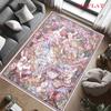 Alice Wonderland Glow Carpet Rug for Living Room Bedroom Home Sofa Decoration,Kids play Nonslip Floor Mat