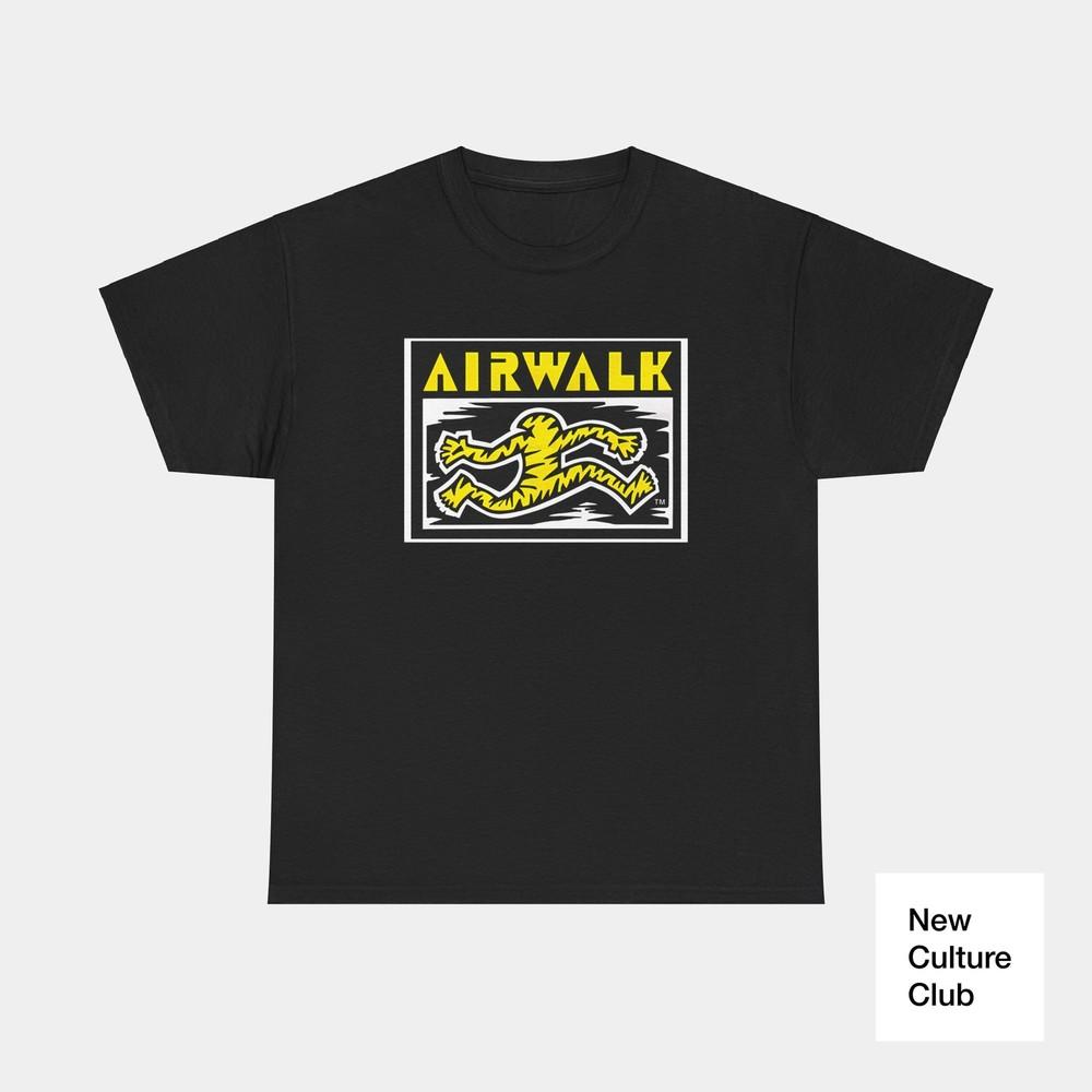 Airwalk Vintage Retro 90s 80s Skateboarding T Shirt Design