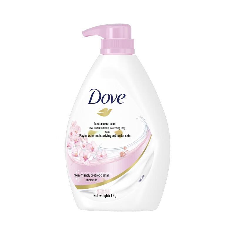 Dove Cherry Blossom Body Wash & Shampoo Set