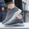 Large Size Fly-woven Mesh Sports and Leisure Shoes, Overalls, Lazy Socks, Shoes for Couples, Light Running Shoes for Women