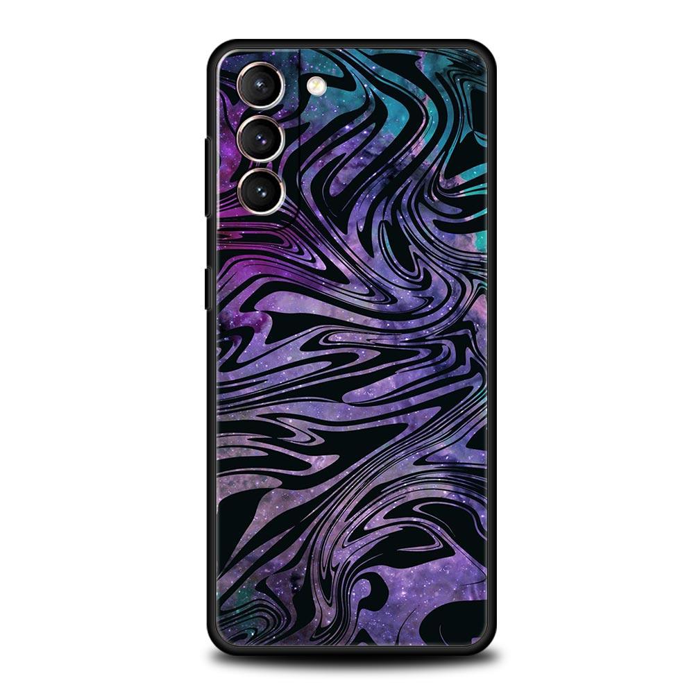 Любовь Мраморный узор Силиконовый чехол для телефона для Samsung Galaxy S23 S22 S21 S20 FE Ultra 5G S10 S10E S9 S8 Plus 10 20 Крышка Бампер