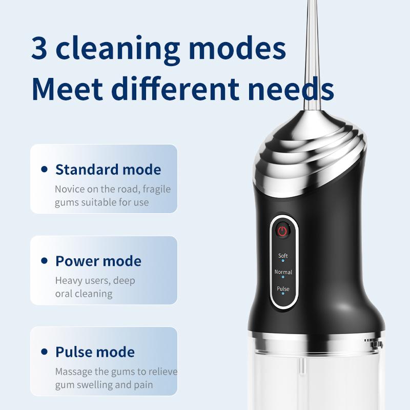 2026 New Portable Water Flosser Oral Irrigator USB Charging Wireless Teeth Cleaner for Home Travel Daily Dental Care