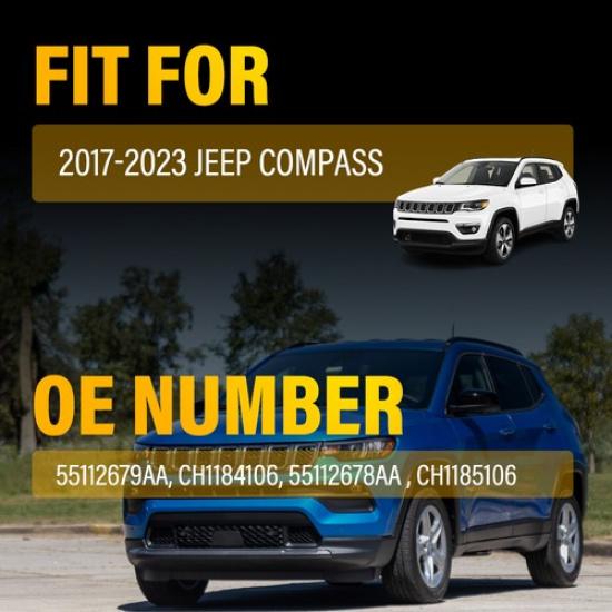 Rear Bumper Reflector Light Left&Right For Jeep Grand Cherokee Compass 2017-23 V