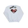 DC Comics Mens Justice League Movie Superman Emblem Sweatshirt