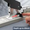 Big Heavy Type Metal Stapler Bookbinding Stapling 200 Sheet Capacity Office Tools Fit Sturdy Portable Handhled Staples for Home