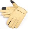DEGNER Leather Touring Short Gloves for Size Motorcycles, Tan, S, TG-58