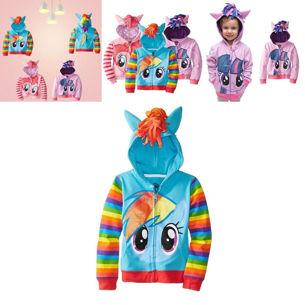 My Little Pony 3d Hoodie For Boys And Girls Soft And Breathable Sweatshirt Jacket With Exquisite Workmanship