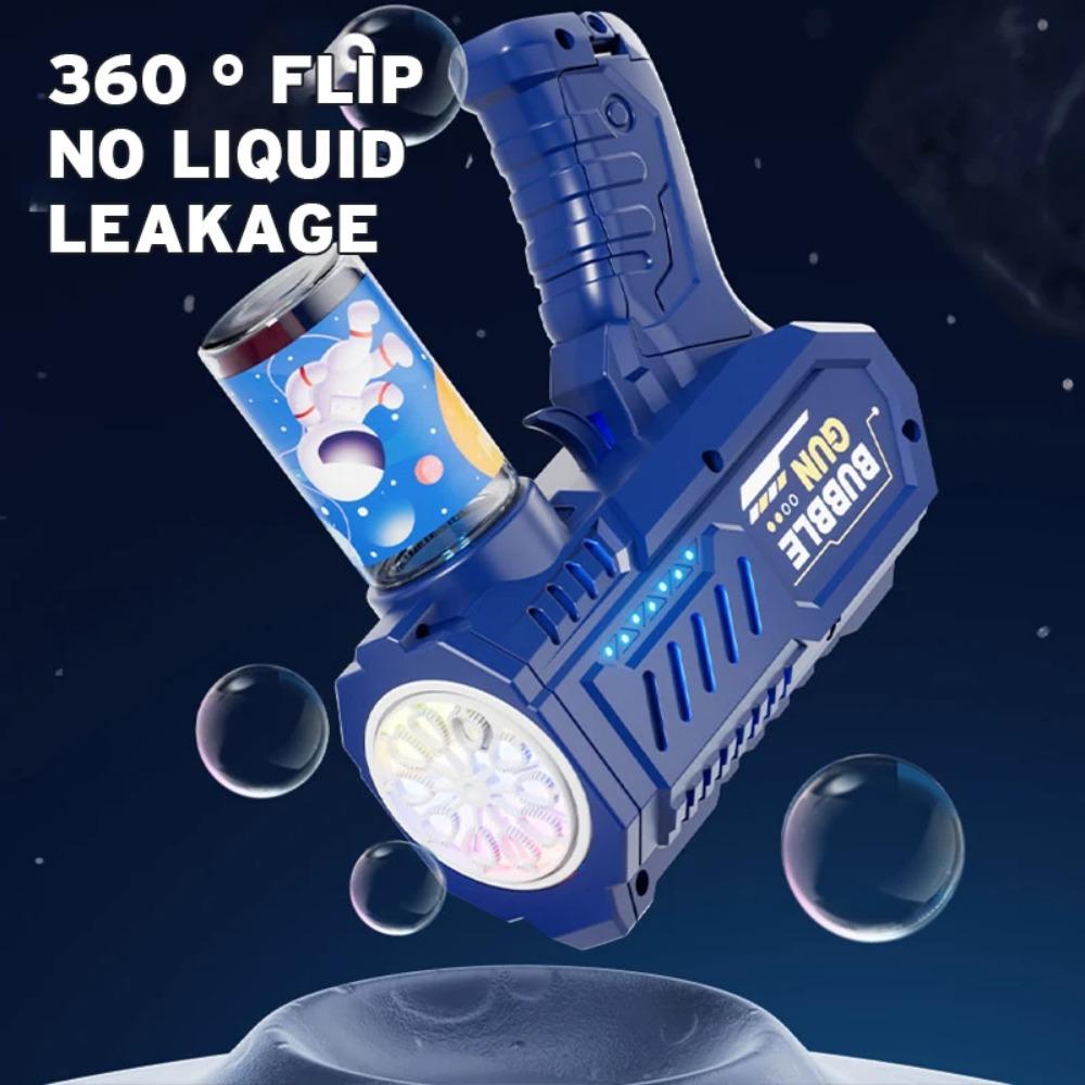 1 шт. полностью автоматическая детская мыльная машина светящаяся игрушка подарочный мыльный пистолет мыльная палочка без батареи без мыльной воды