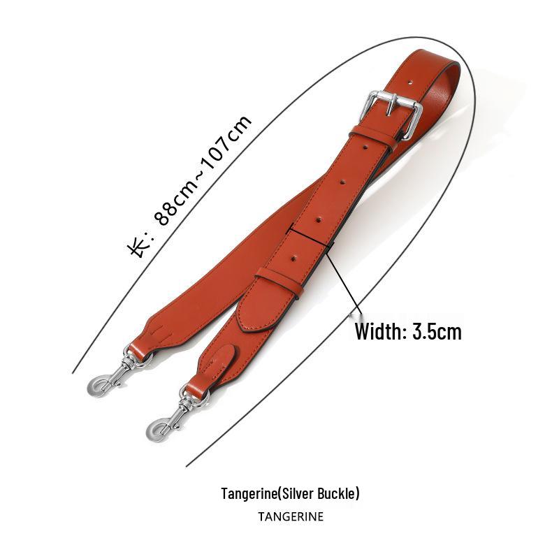 Универсальный широкий плечевой ремень из коровьей кожи с зернистой текстурой личи для сумки Dionysus (модель: MHS-A-9)