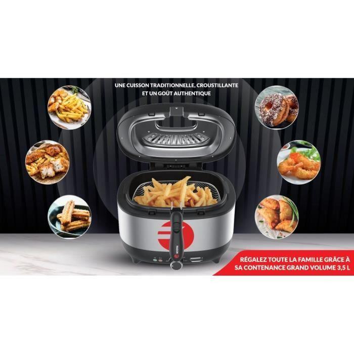 Friteuse électrique FAGOR - FG2310 - Capacité 3,5L - Jusqu'à 190°C - Filtre anti odeurs - 1800W