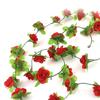 2,2 м искусственные поддельные цветы лист плюща виноградная лоза свадебная подвесная гирлянда растительный декор