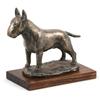 Bull Terrier, Bully - Dog Figurine, Statue On White Marble, Trophy for Art-Dog Dog Show Exhibition