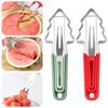 Watermelon Cutter, 3-In-1 Melon Slicer Cutter Tool, Stainless Steel Watermelon Fork Slicer Cutter, Watermelon Knife For Home