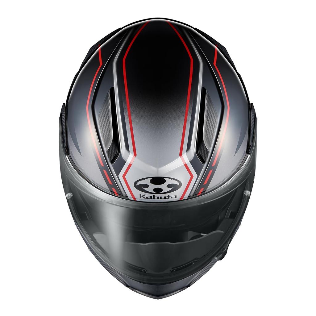 Система шлема для велосипеда OGK KABUTO RYUKI BEAM черный красный (Размер S)