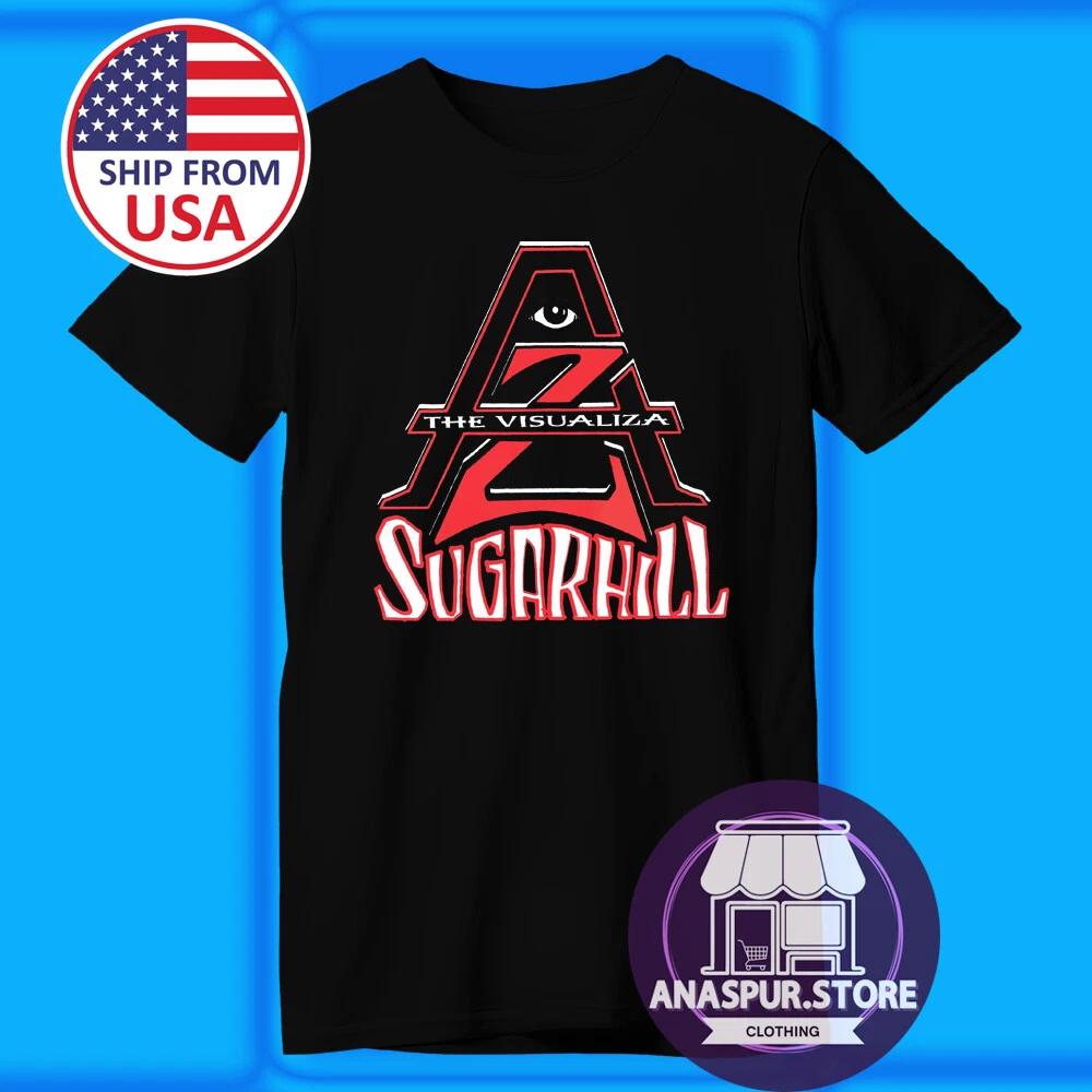 Sugarhill Sugar Hill AZ The Visualiza Men's Black Size S-5XL