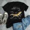 Leopard Gecko Funny Women Men Graphic Tshirt Pet Reptile Lover Gift Kawaii Lizard T-Shirt Cute Gecko Tees Anatomy Herpetologist