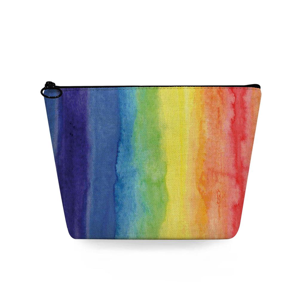 Женская косметичка с цветной текстурой, принтом, для организации туалетных принадлежностей, дорожный органайзер 6776