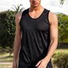 1 шт. Мужские топы, крутые спортивные майки, быстросохнущие футболки без рукавов, дышащий жилет из ледяного шелка, пляжная майка для фитнеса и мужской моды