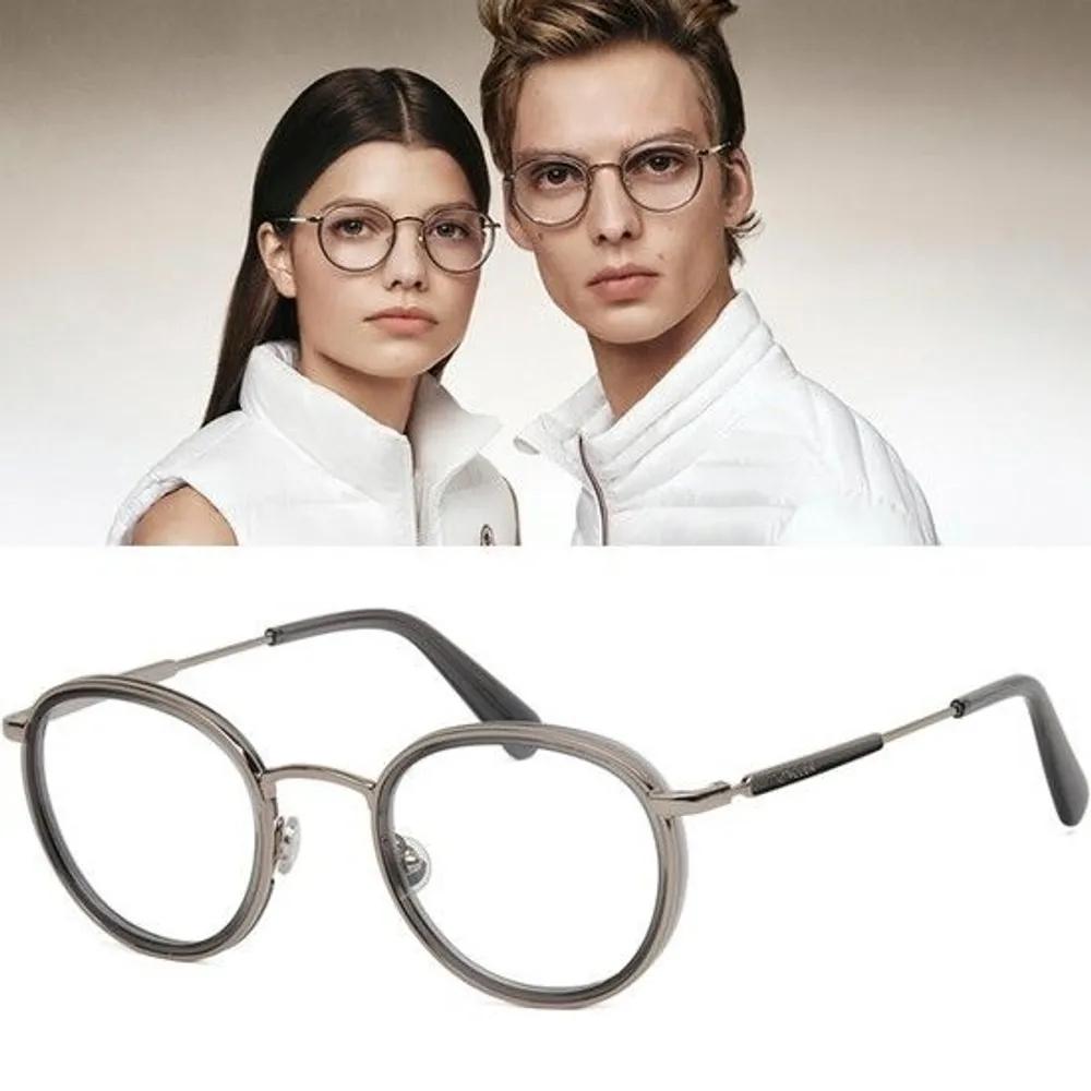 Eyeglass Frame ML5153 Transparent Soltex Fashion Round Retro