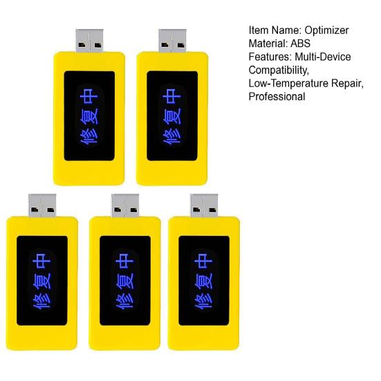 Multi-Device Phone Battery Optimizer Current Voltage Capacity Tester Charging Adapter with Real-Time Voltage Monitor Fixes Lag & Extends Battery Life